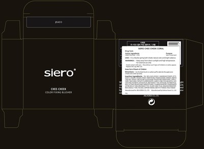 Image Of Carton (Siero Chee Cheek Coral Carton)